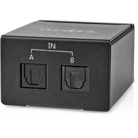 InLine Commutatore AV Manuale 2 Porte – Selettore RCA 3 Ingressi/1 Uscita Con Custodia In Metallo - 2