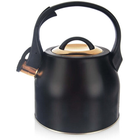 Bollitore a gas in acciaio 2,5L induzione crema opaca KLAUSBERG KB-7775