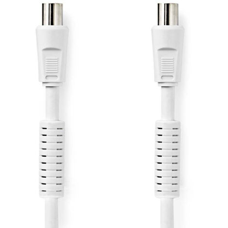 2 Spine Coassiali TV Maschio In Alluminio - Connettori Antenna CPX2 Electromart