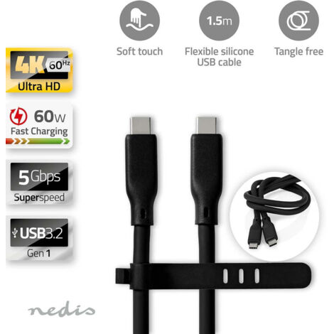 CAVO USB CONTACT -C da USB C Maschio a USB C Maschio 1 m