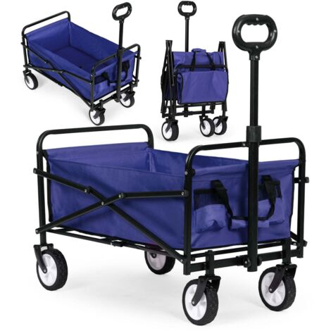 Carrello Pieghevole FLEXIHAUL Tutto Terreno, 79.8 Kg Di Portata, Borsa In Poliestere 600D, Manico Regolabile, Per Spiaggia, Giardino E Spesa - 2