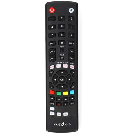 Controllo telecomando universale  pre  programmed  1 dispositivo  amazon prime  disney  button  google pulsante  pulsante netflix  pulsante youtube  infrarosso  nero 83961261 83961261 83961261 8396126 (1/3)
