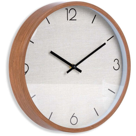 Orologio da muro moderno 60cm con fascia trasparente e interno nero