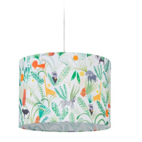 Lampada a sospensione Jungle per la cameretta dei bambini (1/5)