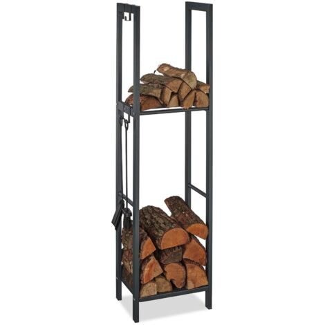 FINGERINSPIRE Supporto Per Bracciali In Legno | 4 Ripiani Inclinati | Espositore Per Gioielli 33x14.5x33 Cm