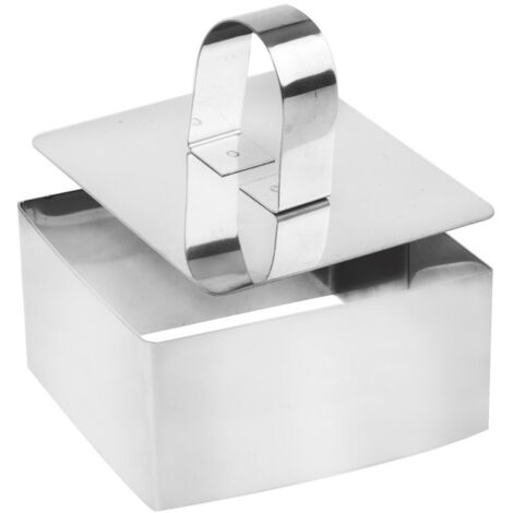 Anello quadrato in acciaio per la formatura degli alimenti (1/5)