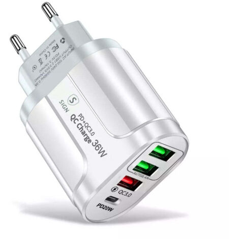 Caricabatterie Rapido USB-C PD 100W Per Batterie NP-F – 4 Canali Con Display LCD, Compatibile Sony F550/F750/F970