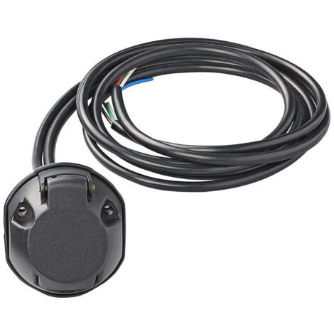 Kit cavi lunghezza 7 mt 7 poli con due prese KRAMP