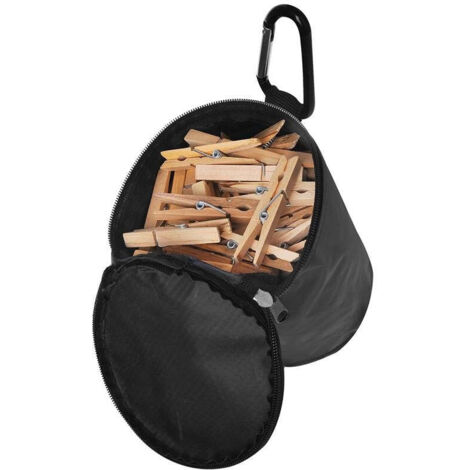Borsa A Tracolla Per Mollette Da Bucato - Impermeabile, Con Clip E Cinghia Regolabile, Mani Libere - 4