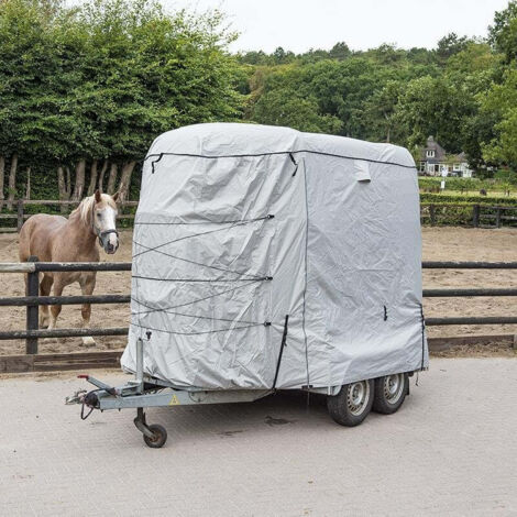 Copertura per rimorchio cavallo 370x250/190x210 cm