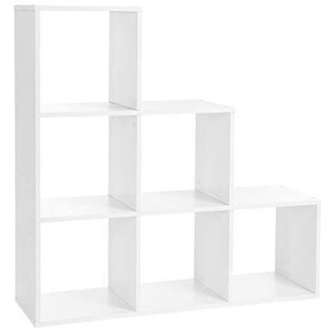 LIVORNO - Libreria 7 nicchie + 2 cassetti scrivania cameretta - 180x80x35 - Mobile contenitore