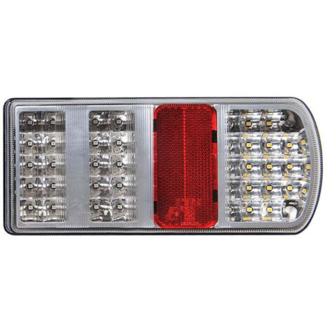 Fanale posteriore 5 funzioni 225x105mm 43led destro