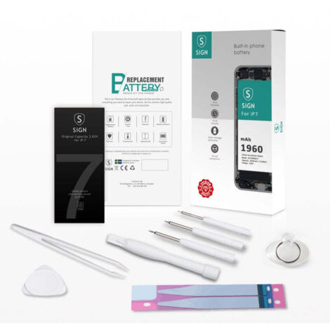 Batt - Kit di sostituzione della batteria per iPhone 11 che include adesivo impermeabile, cacciavite, ventosa, strumento di leva - riparazione smartphone fai da te, riparazione batteria, accessori