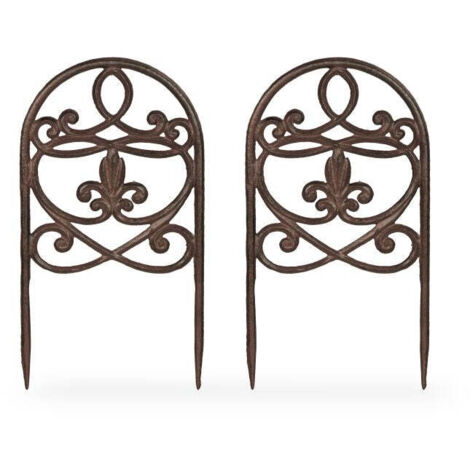 Set di 2 sponde da letto antiche (1/5)