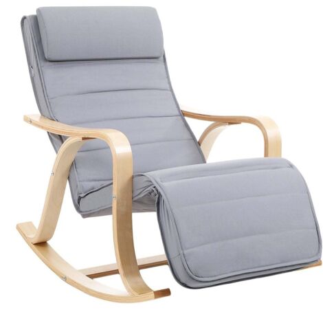 Tavola inclinata professionale in legno – tavola inclinata regolabile e barella per polpaccio design extra con manico laterale per la portabilità, design regolabile in 5 posizioni, 39,9 x 31,5 x 30,5