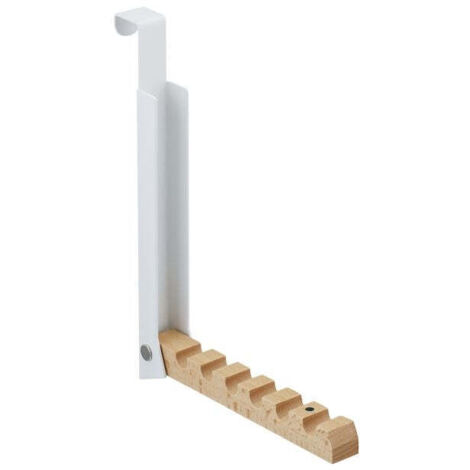 Folding door hook in white (1/5)
