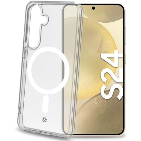 Cover magnetica in tpu gelskinmag per galaxy s24 5g trasparente (1/5)