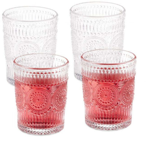 Bicchieri vintage da 30 cl set da 4 (1/5)