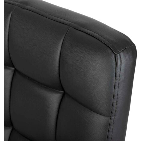 Sedia Da Ufficio Ergonomica Poltrona Per Scrivania Con Base Nylon Nero E 4 Ruote 88961385