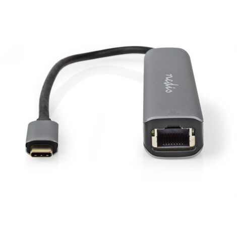 NEDIS PROFIGOLD USB-C Cavo USB 3.2 Gen 2x2 Spina USB-C - Spina USB- C nylon argento BOX 2m | per i tuoi progetti fai da te