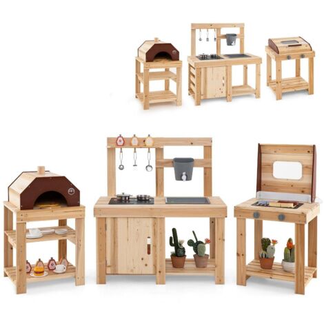Set Cucina Giocattolo Chef 65 Pezzi Per Bambini, Utensili Con Luce E Suono, Koolbitz