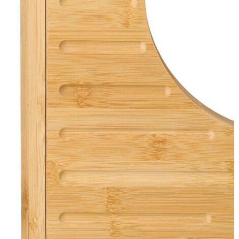 Letto a soppalco adulti legno + scala a cubo regolabile in altezza Alpage, Colore: Moca