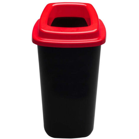 Bidone Per Raccolta Differenziata Major 60L In Acciaio Inox – 2 Secchi Da 30L, Pedale, 60x36x65 Cm