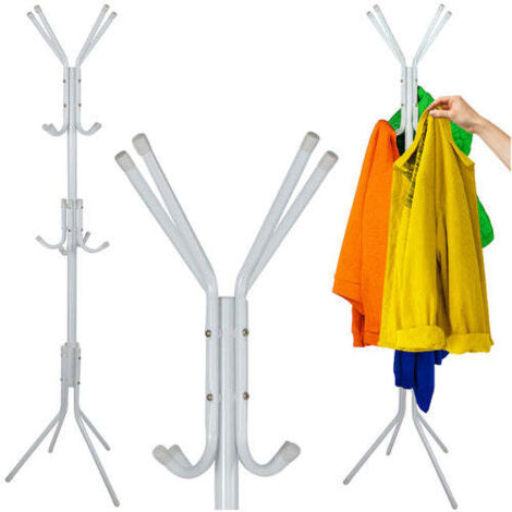 HOMCOM Albero Appendiabiti Angolare con Panca e Scarpiera | Aosom Italy HOMCOM Albero Appendiabiti Angolare con Panca e Scarpiera | Aosom Italy
