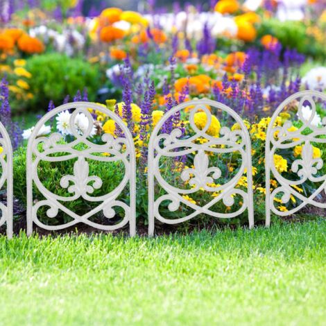 Pannelli Per Recinzione Da Giardino In Stile Antico Set Da 10 Pezzi