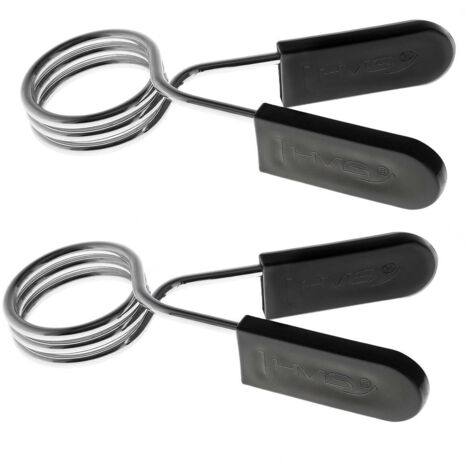 Collari a molla da 50 mm per sollevamento pesi confezione da 2 (1/5)