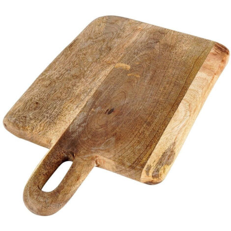 Tagliere da Cucina Rustico in Legno di Mango - Per Tagliare e Servire