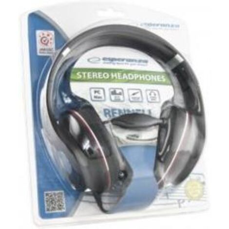 Cuffie audio stereo Esperanza Renell nere (1/4)