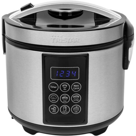 Pentola digitale multifunzione per riso, 1,5 l, funzione mantenimento in caldo, 500 W