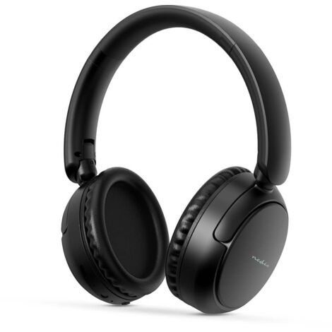 Cuffie over-ear wireless Tempo massimo di riproduzione della batteria: 12 ore Microfono incorporato Premere Controllo Supporto per il controllo vocale Controllo del volume Nero (1/5)