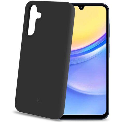 Custodia in gomma Cromo Soft Galaxy A15 4G / A15 5G Nera (1/5)