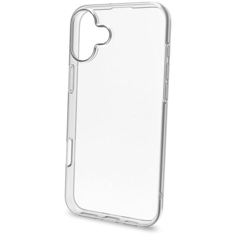 Cover in TPU Gelskin per iPhone 16 Plus Trasparente (1/4)