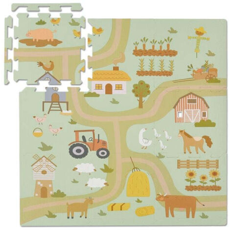 Tappetino puzzle con fattoria (1/5)