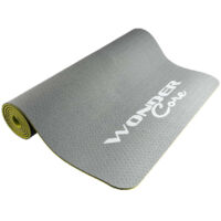 Wonder Core - Tappetino yoga TPE - Giallo/Grigio