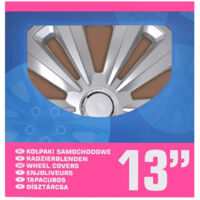 Set copriruota terra 13 pollici 4 pezzi in scatola espositiva