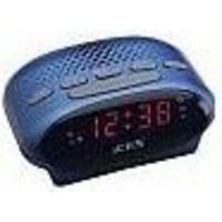 Radiosveglia FM con doppia sveglia e display LED - Blu