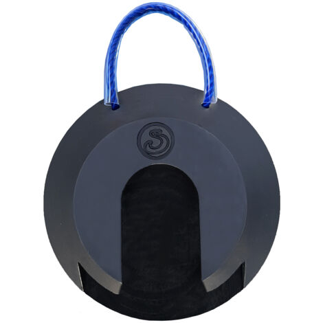 Patin de calage rond - Ø 30 cm H8 cm – capacité 10 ton bases d'appui pour grues hydrauliques, plates-formes (1/4)