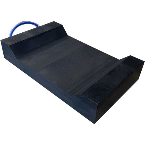 Plaque pour rouleau de container 50x30x9cm Plaque antidérapante pour rouleaux de conteneur – capacité 11 tonnes (1/2)