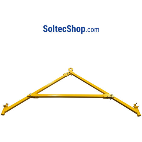 Ensemble de barre d’attelage pour container Compatible avec conteneurs 20 ft et 40 ft (1/5)