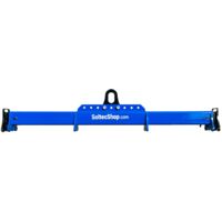 Palonnier de levage extensible pour le bâtiment, poutre de levage – capacité maximale de 2 tonnes en extension ouverte, 3 tonnes en extension fermée.