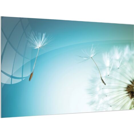 Tableau Verre Magnétique 60x40cm Style Béton - Effaçable Et Décoratif