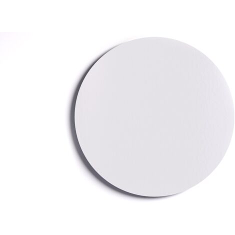 Panneau blanc magnétique ovale ROND diamètre 80cm - tableau blanc sans cadre (1/5)