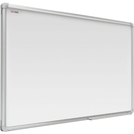 Tableau Blanc Emaillé Magnétique Effaçable à Sec avec Cadre en Aluminium 170x100cm (1/5)
