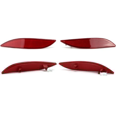 1 Paire de Lampes de Réflecteur de Pare-Chocs Arrière Gauche Droite,265650004R pour RENAULT MEGANE MK3 2008-2016/Fluence 2010-2016