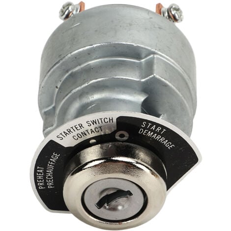 Interrupteur d'allumage 183827 interrupteur à clé de démarreur d'allumage pour moteur Kubota D722 D902 D1005 D1105 D1305 V1205 V1305 V1505