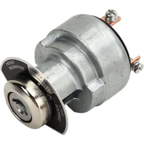 Interrupteur d'allumage 183827 interrupteur à clé de démarreur d'allumage pour moteur Kubota D722 D902 D1005 D1105 D1305 V1205 V1305 V1505